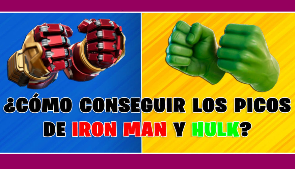 Picos de Iron Man y Hulk En Fortnite