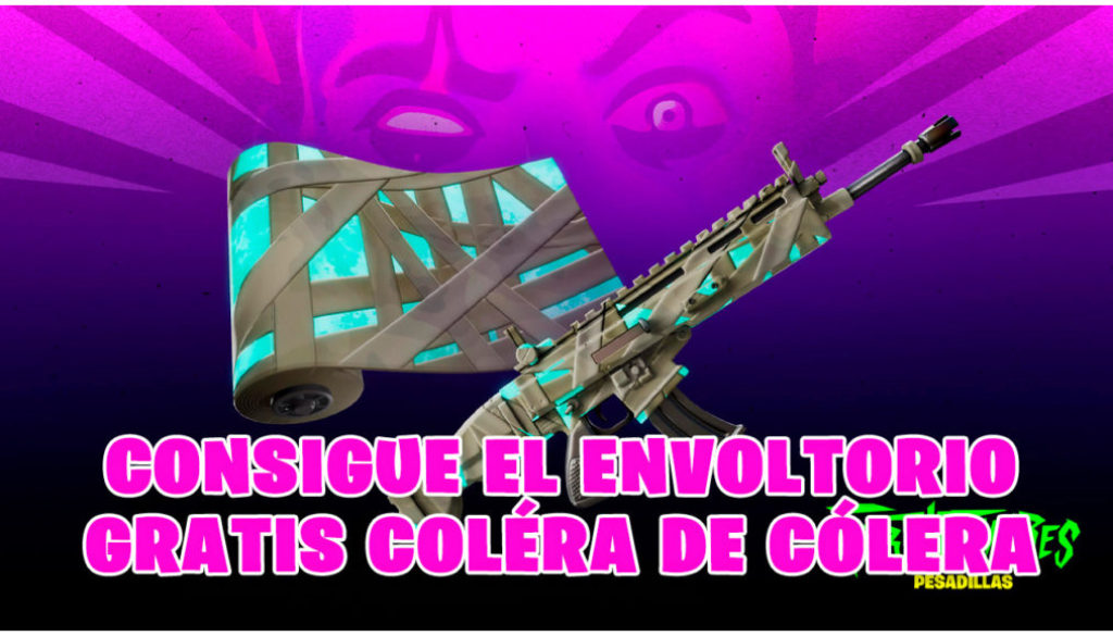 Códigos de Envoltorio Cólera de Cólera Fortnite